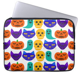 Capa Para Notebook Bolsa de laptop padrão do Halloween de 13 polegada