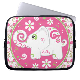 Capa Para Notebook Bolsa de laptop Personalizada de Elefante de Rico