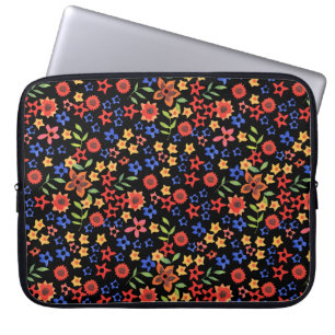 Capa Para Notebook Bolsa de laptop Personalizada de Miniimpressão Flo