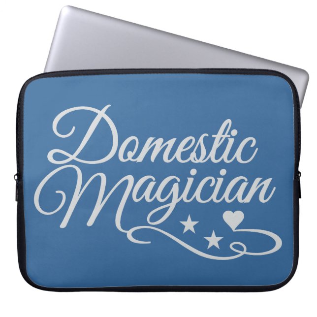 Capa Para Notebook Bolsa de laptop personalizada do mágico doméstico (Frente)