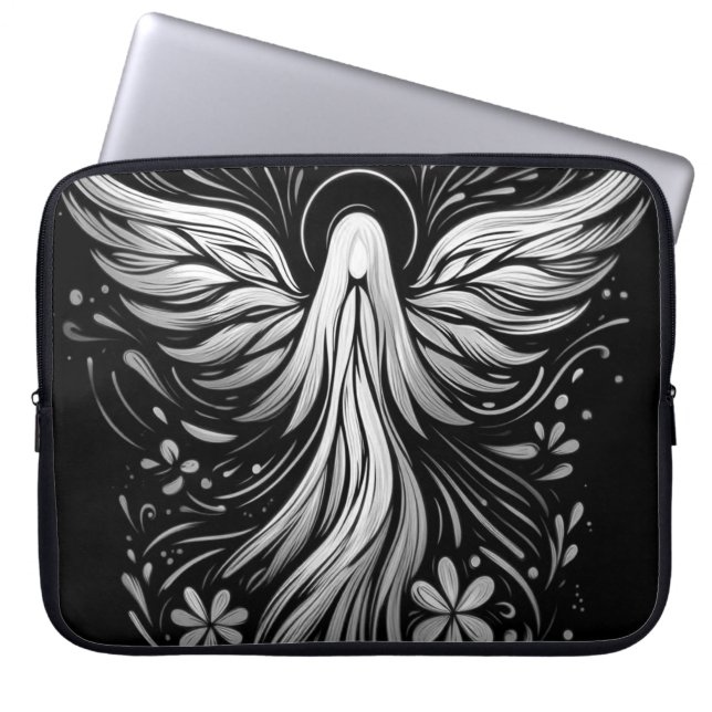 Capa Para Notebook Bolsa de laptop personalizada para mulheres, bolsa (Frente)