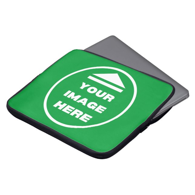 Capa Para Notebook Bolsa de laptop - Personalizado - Adicionar Imagem (Frente Topo)