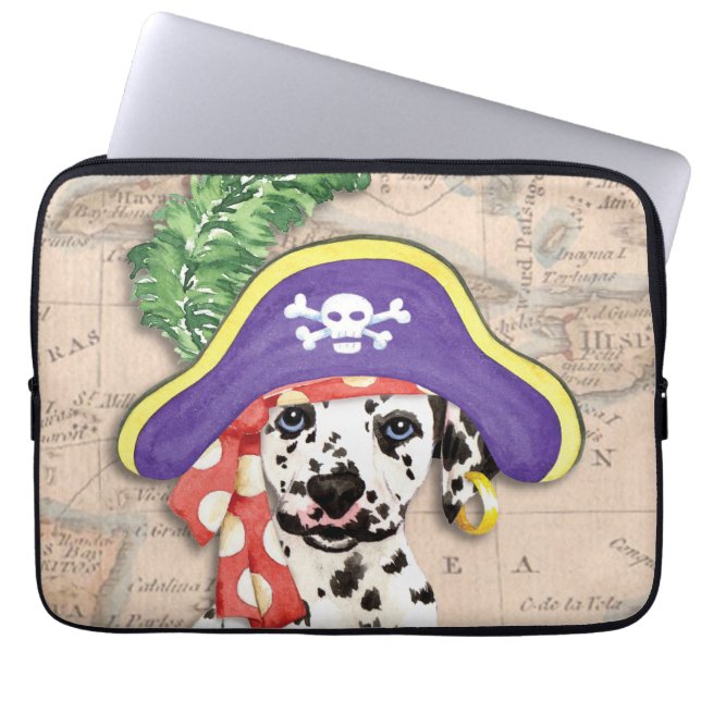 Capa Para Notebook Bolsa de laptop Pirata Dalmácia (Frente)