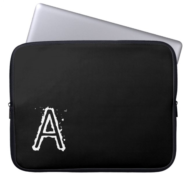 Capa Para Notebook Bolsa de laptop Preto (Frente)