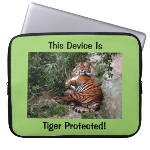 Capa Para Notebook Bolsa de laptop protegida do Tigre