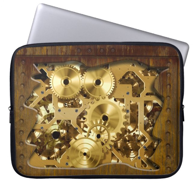 Capa Para Notebook Bolsa de laptop Radical Steampunk 3 (Frente)