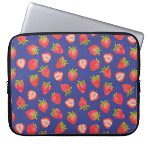 Capa Para Notebook Bolsa de laptop Real Azul/Morango Vermelho