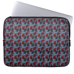 Capa Para Notebook Bolsa de laptop Red Daisy