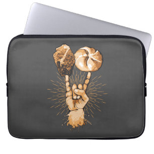 Capa Para Notebook Bolsa de laptop Rock and Roll