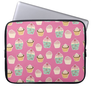 Capa Para Notebook Bolsa de laptop rosa cupcake