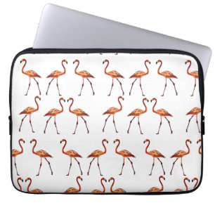 Capa Para Notebook Bolsa de laptop rosa Flamingos Neoprene 13"