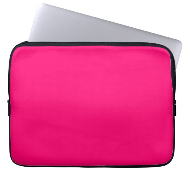 Capa Para Notebook Bolsa de laptop Rosa Neon - Proteção Personalizada (Frente)