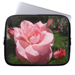 Capa Para Notebook Bolsa de laptop rosa rosa rosa Neoprene de 10 pole