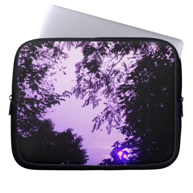 Capa Para Notebook Bolsa de laptop Roxo (Frente)