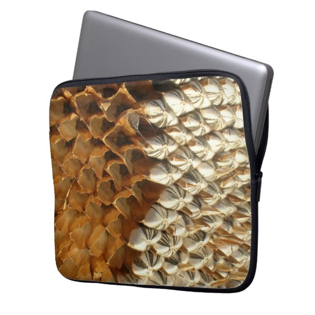 Capa Para Notebook Bolsa de laptop - Sementes de girassol (Frente Esquerda)