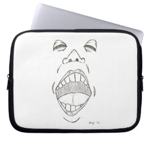 Capa Para Notebook bolsa de laptop "Shout"