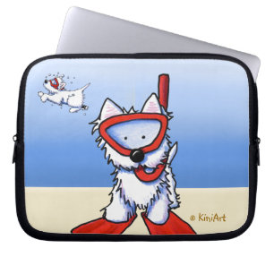 Capa Para Notebook Bolsa de laptop Snorkel Westies
