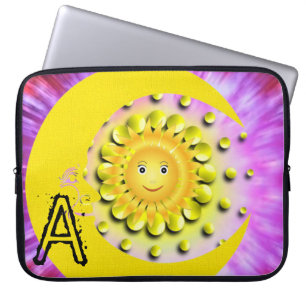 Capa Para Notebook Bolsa de laptop Sun Moon