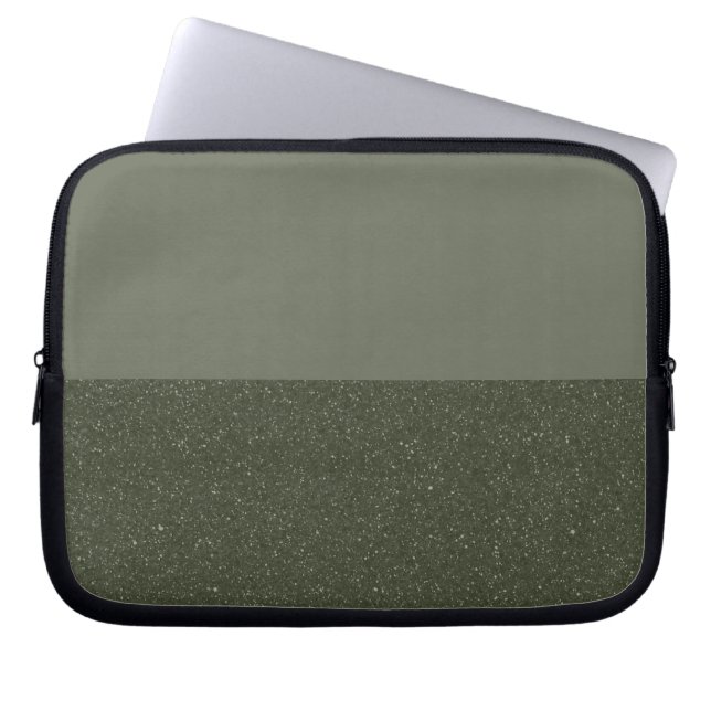 Capa Para Notebook Bolsa de laptop Verde de Moisés de Dois Tom Person (Frente)