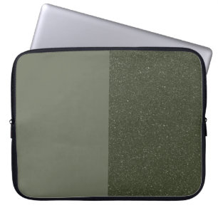 Capa Para Notebook Bolsa de laptop Verde do Motor Moderno - Dividir D