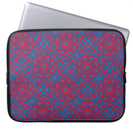 Capa Para Notebook Bolsa de laptop Vermelho tribal