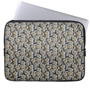 Capa Para Notebook Bolsa de laptop White Daisies