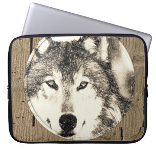 Capa Para Notebook Bolsa de laptop Wolf