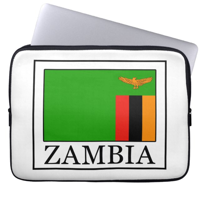 Capa Para Notebook Bolsa de laptop Zâmbia (Frente)