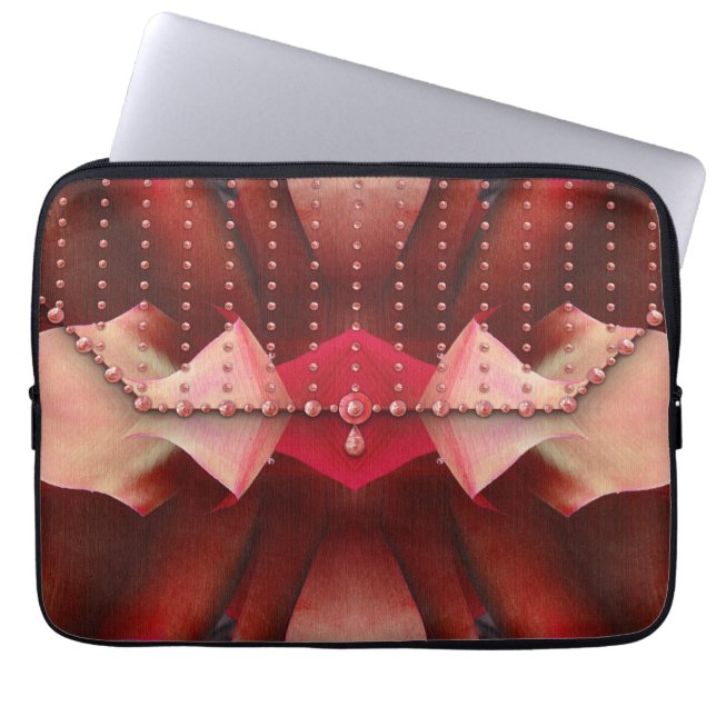 Capa Para Notebook Bolsa de Noite Rosa (Frente)