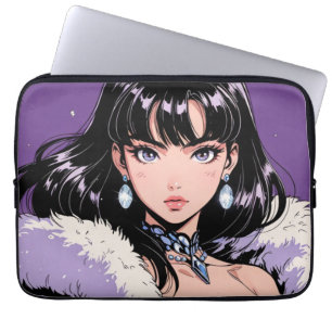 Capa Para Notebook Bolsa Eletrônica de Anime