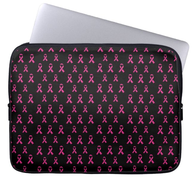 Capa Para Notebook Bolsa Eletrônica de Conscientização do Câncer de M (Frente)