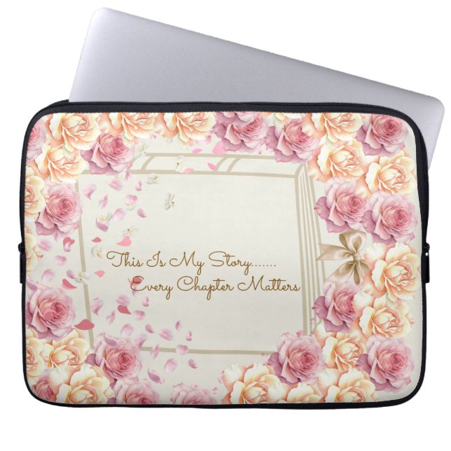 Capa Para Notebook Bolsa Organizadora de Eletrônicos Moderna – Design (Frente)