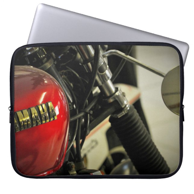 Capa Para Notebook Bolsa para Computador Portátil de Motoqueiro de Mo (Frente)