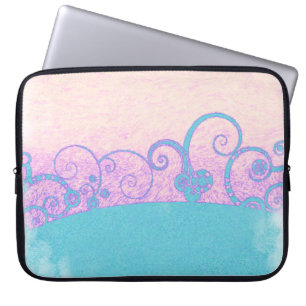 Capa Para Notebook Bolsa para Computador Portátil Fantasia Grunge Pas