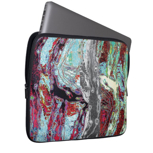 Capa Para Notebook Bolsa para Eletrônicos – Strata Pulse (Frente Esquerda)