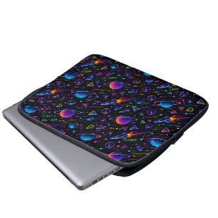 Capa Para Notebook Bolsa para Laptop 13in-Neoprene Futurista 