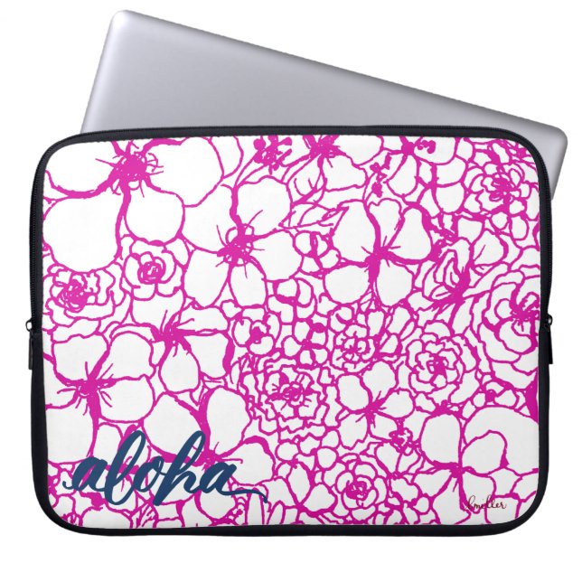 Capa Para Notebook Bolsa para Laptop Aloha 15in (Frente)