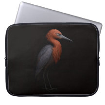 Bolsa para Laptop Black 4 Luxe, Egreta Avermelhada