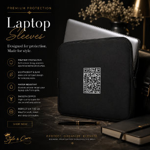 Capa Para Notebook Bolsa para Laptop com Código QR Personalizado para