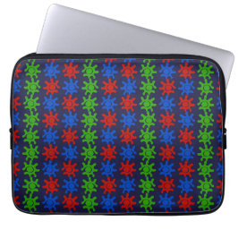 Capa Para Notebook Bolsa para Laptop com Padrão Abstrato Ímpar de 13