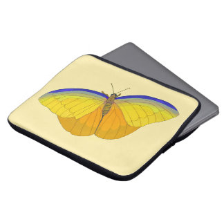 Capa Para Notebook Bolsa para Laptop de 13" em Neoprene com Borboleta