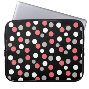 Capa Para Notebook Bolsa para Laptop de Geometria de Bolas Felizes Fu