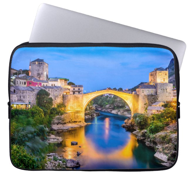 Capa Para Notebook Bolsa para Laptop de Neoprene 13 polegadas Mostar (Frente)