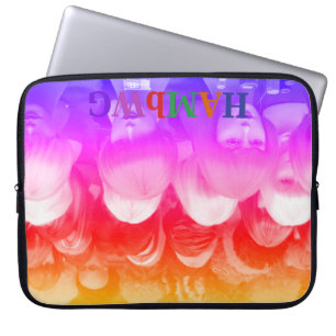 Capa Para Notebook Bolsa para Laptop de Neoprene HAMbWG - Perucas Col