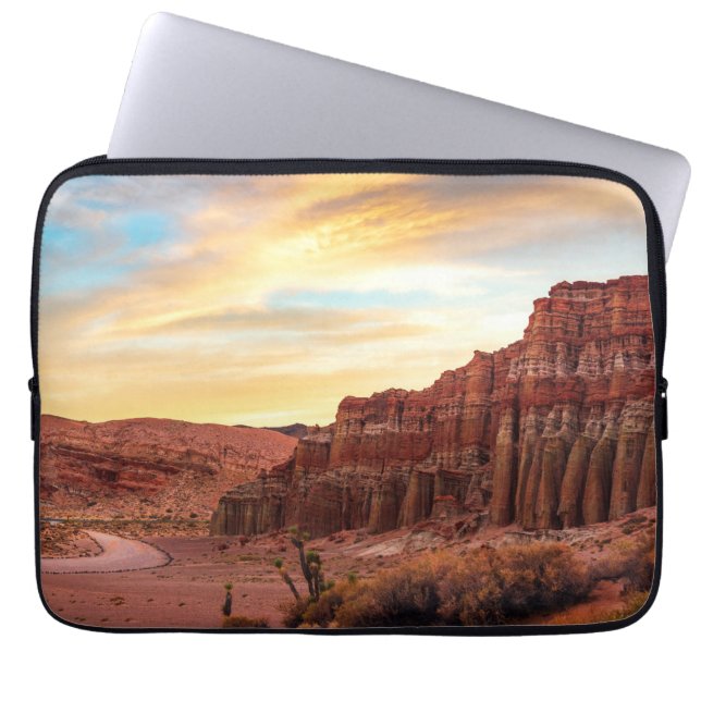 Capa Para Notebook Bolsa para Laptop Desert Canyon | Desenho do Sudoe (Frente)