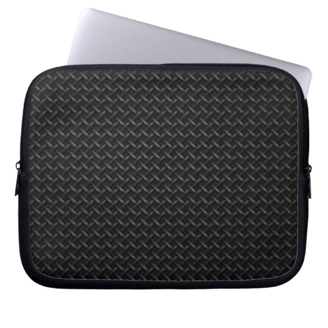 Capa Para Notebook Bolsa para Laptop em Neoprene com textura de couro (Frente)