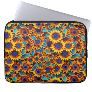 Capa Para Notebook Bolsa para Laptop Girassol