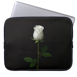 Capa Para Notebook Bolsa para Laptop Preta 4 Luxe, Rosa Branca Pura