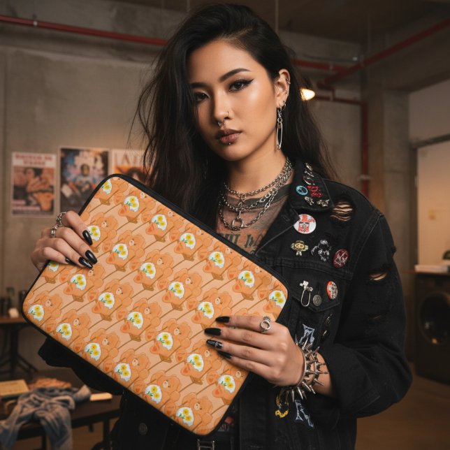 Capa Para Notebook Bolsa para Laptop Urso (Criador carregado)