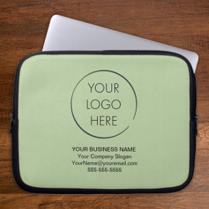 Capa Para Notebook Bolsa Promocional de Logotipo Simples, Negócios ou